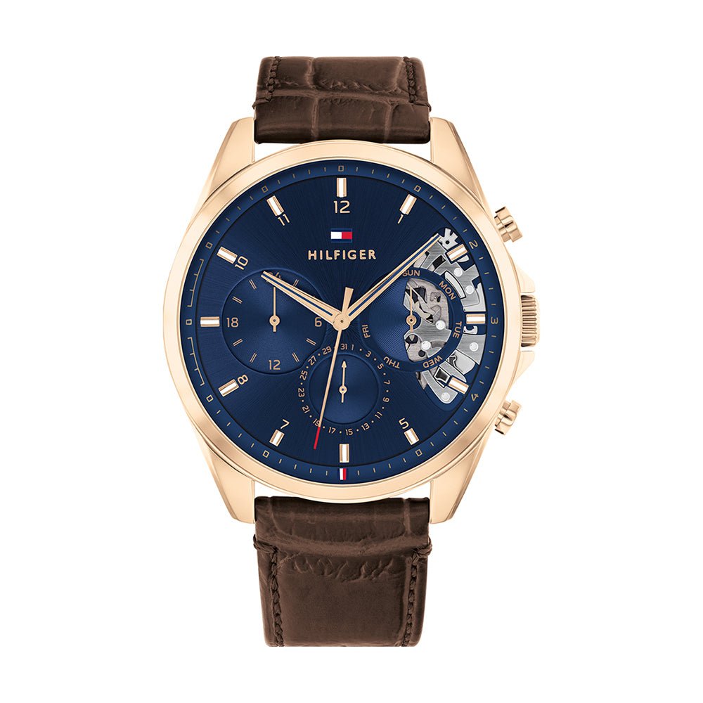 TOMMY HILFIGER Montre TOMMY HILFIGER Homme Baker en Cuir 1710453