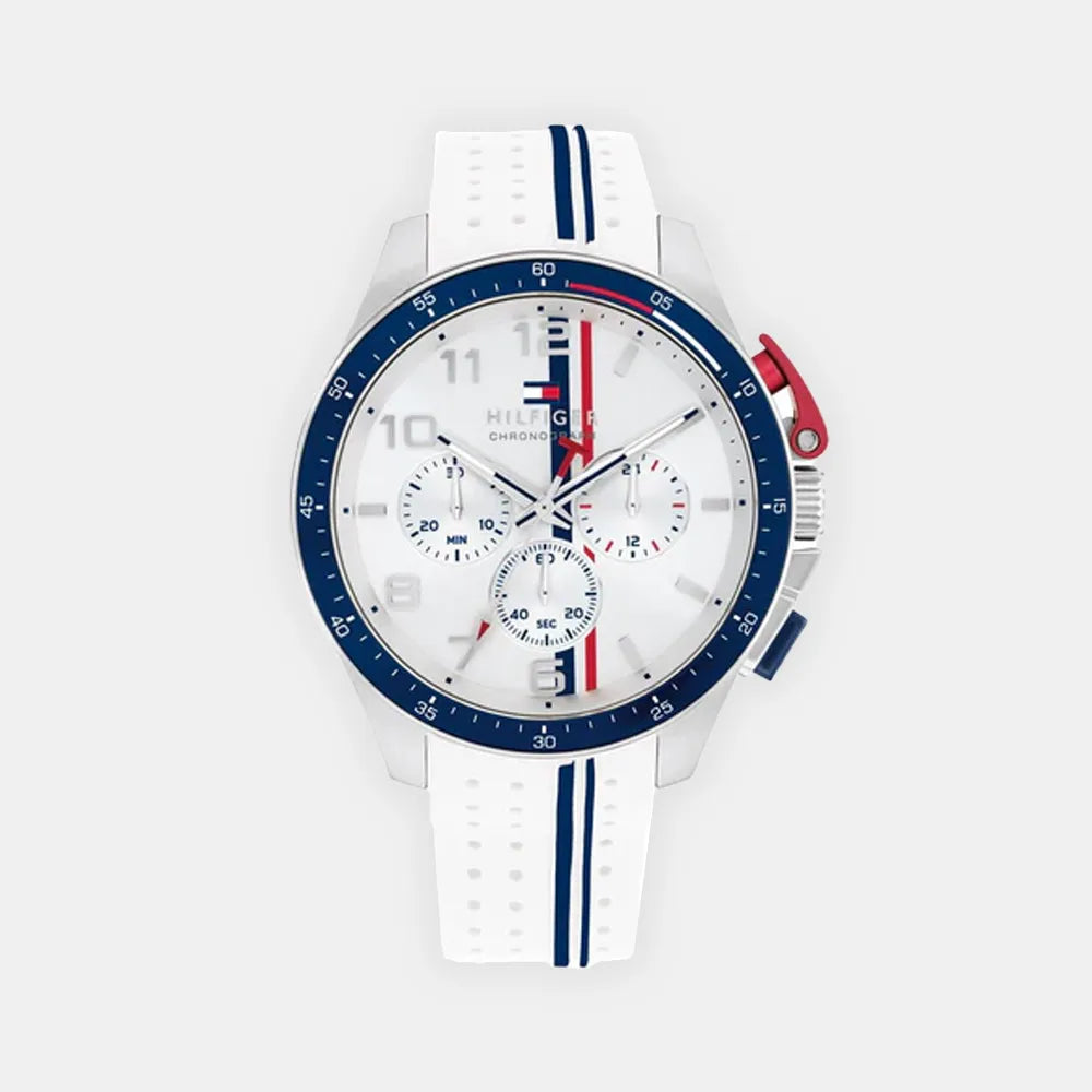 TOMMY HILFIGER Montre TOMMY HILFIGER Homme Bank Chronographe 1792167