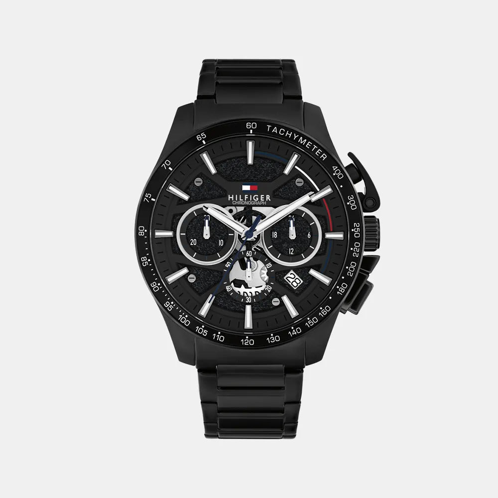 TOMMY HILFIGER Montre TOMMY HILFIGER Homme BANK Chronographe en Acier 1792262