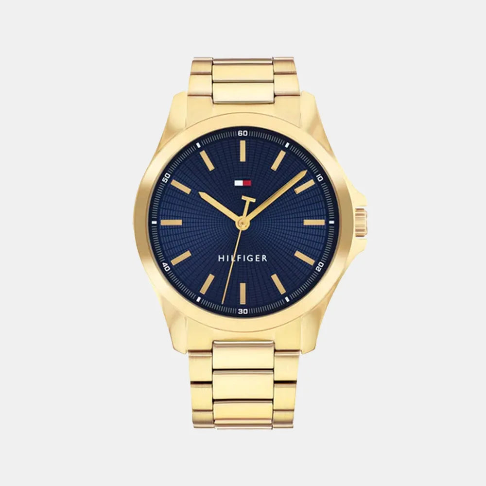 TOMMY HILFIGER Montre TOMMY HILFIGER Homme Bruce en Acier Doré 1710679