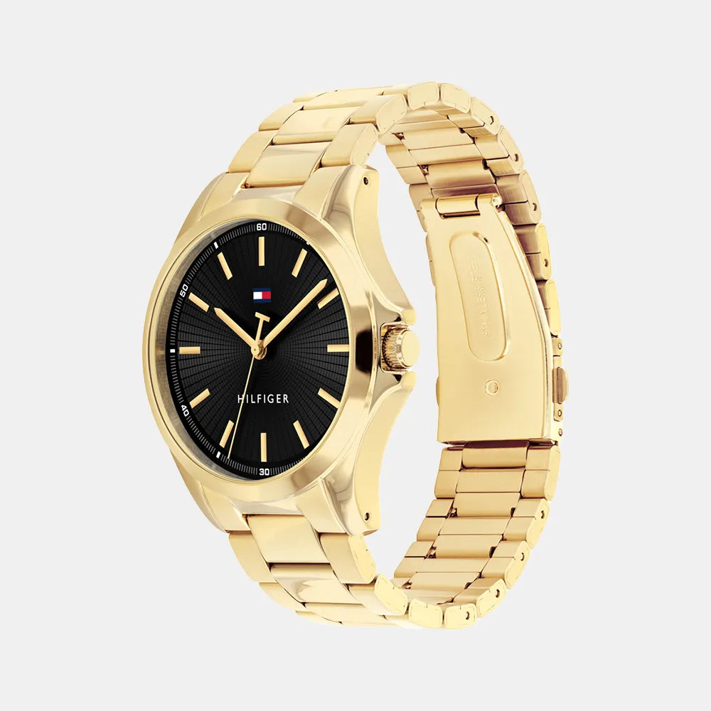 TOMMY HILFIGER Montre TOMMY HILFIGER Homme BRUCE en Acier Doré 1792241