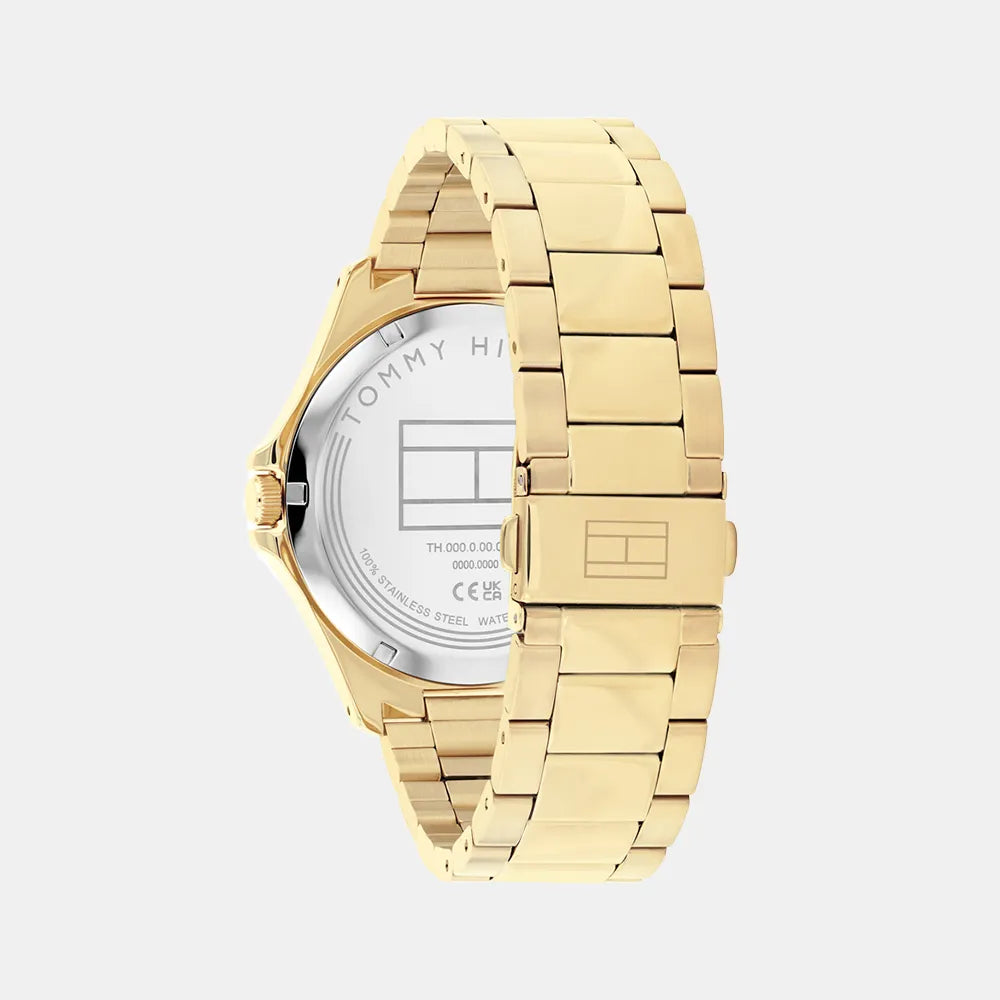 TOMMY HILFIGER Montre TOMMY HILFIGER Homme BRUCE en Acier Doré 1792241
