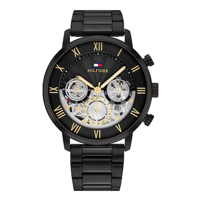TOMMY HILFIGER Montre TOMMY HILFIGER Homme en Acier Noir 1710706