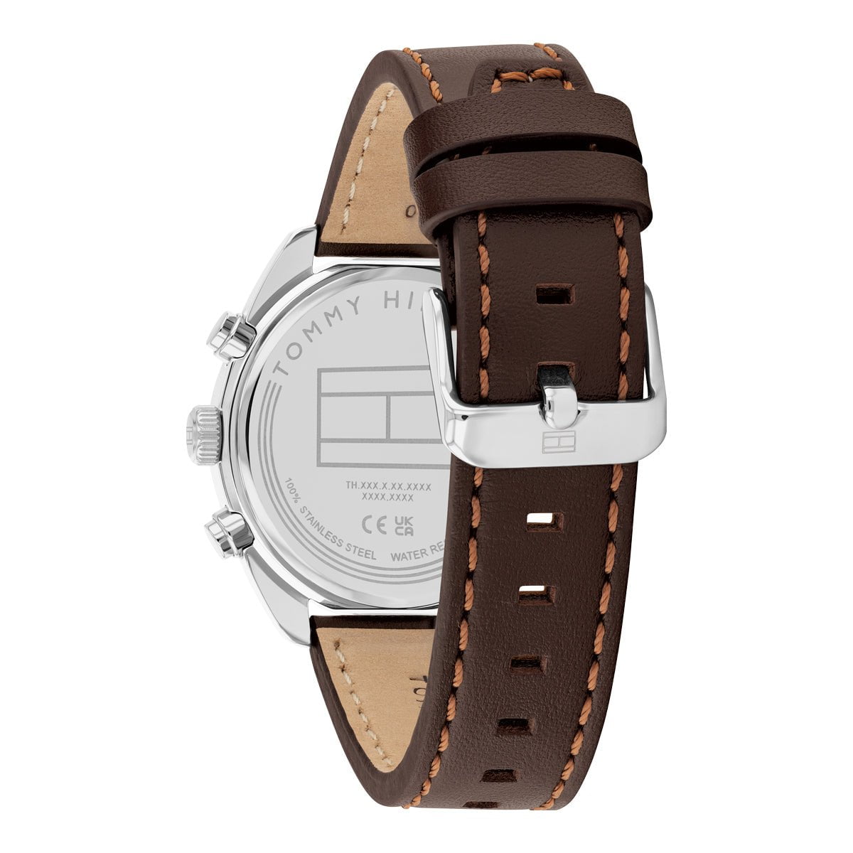 TOMMY HILFIGER Montre TOMMY HILFIGER Homme en Cuir Marron 1710719