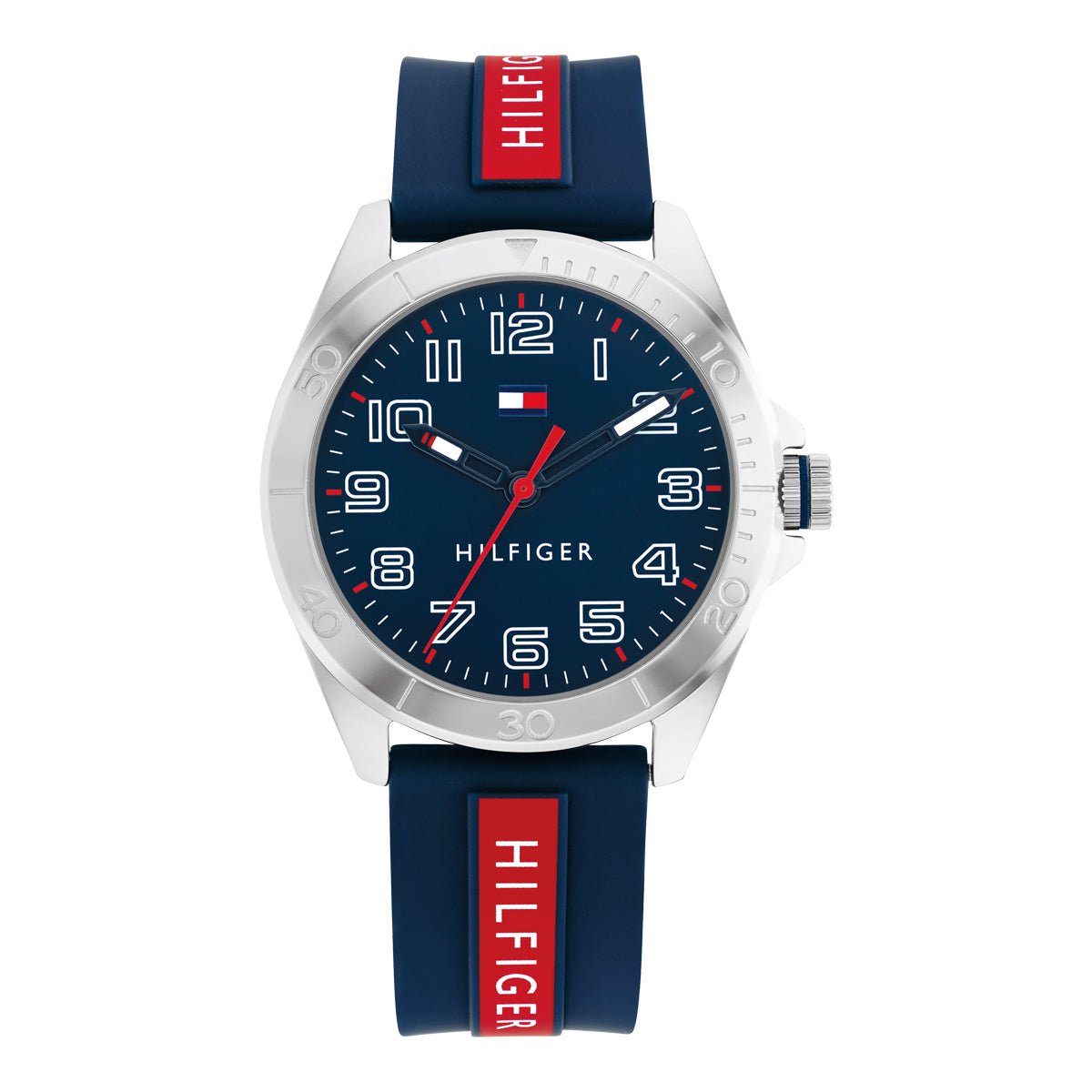 TOMMY HILFIGER Montre TOMMY HILFIGER Homme en Silicone Bleu 1720019
