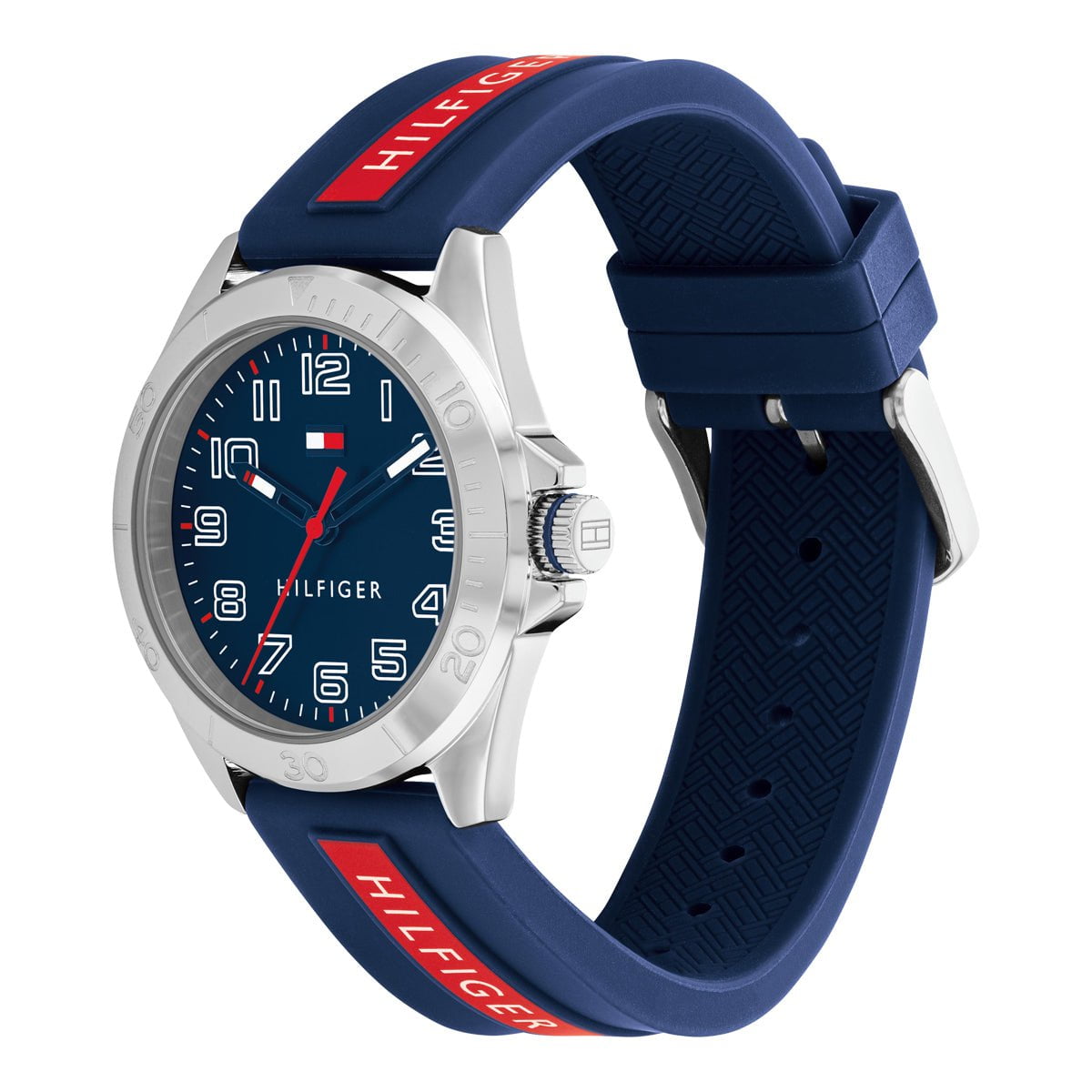 TOMMY HILFIGER Montre TOMMY HILFIGER Homme en Silicone Bleu 1720019
