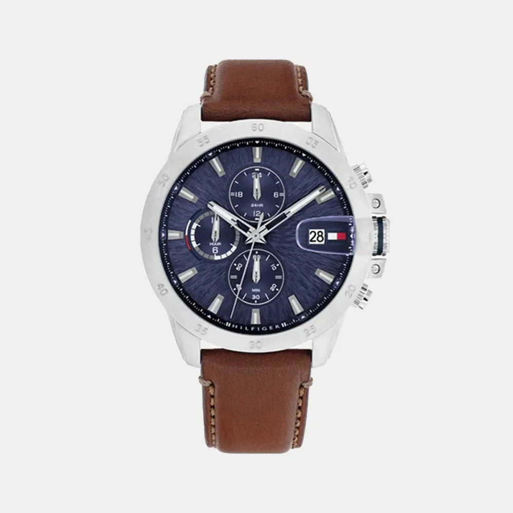 TOMMY HILFIGER Montre TOMMY HILFIGER Homme Jameson en Cuir 1792195