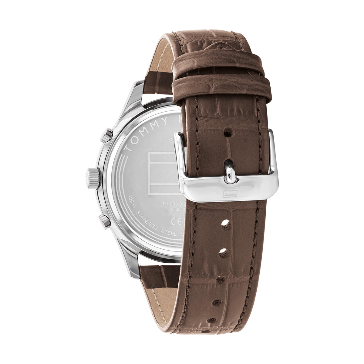 TOMMY HILFIGER Montre TOMMY HILFIGER Homme Weston en Cuir Marron 1710501