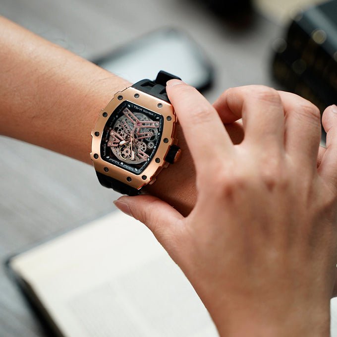 TSAR BOMBA Montre TSAR BOMBA Homme Elemental Automatique TB8208A16