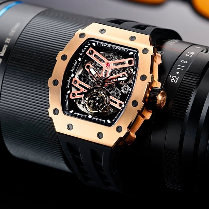 TSAR BOMBA Montre TSAR BOMBA Homme Elemental Automatique TB8208A16