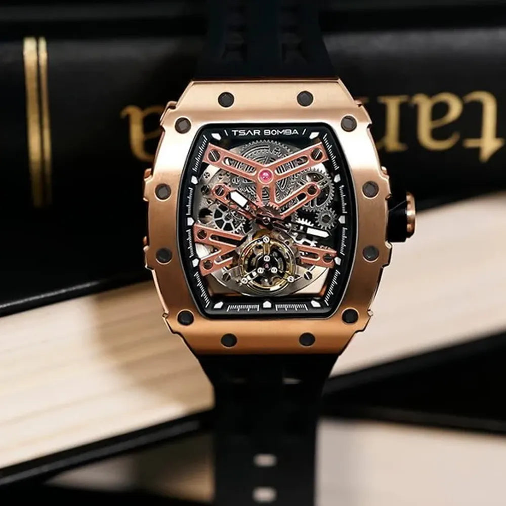 TSAR BOMBA Montre TSAR BOMBA Homme Elemental Automatique TB8208A16