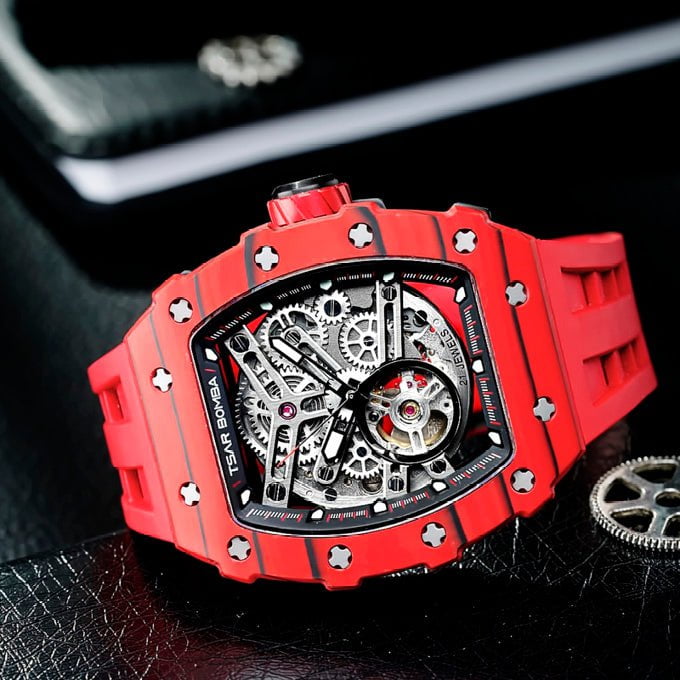 TSAR BOMBA Montre TSAR BOMBA Homme Elemental Automatique TB8208CF37