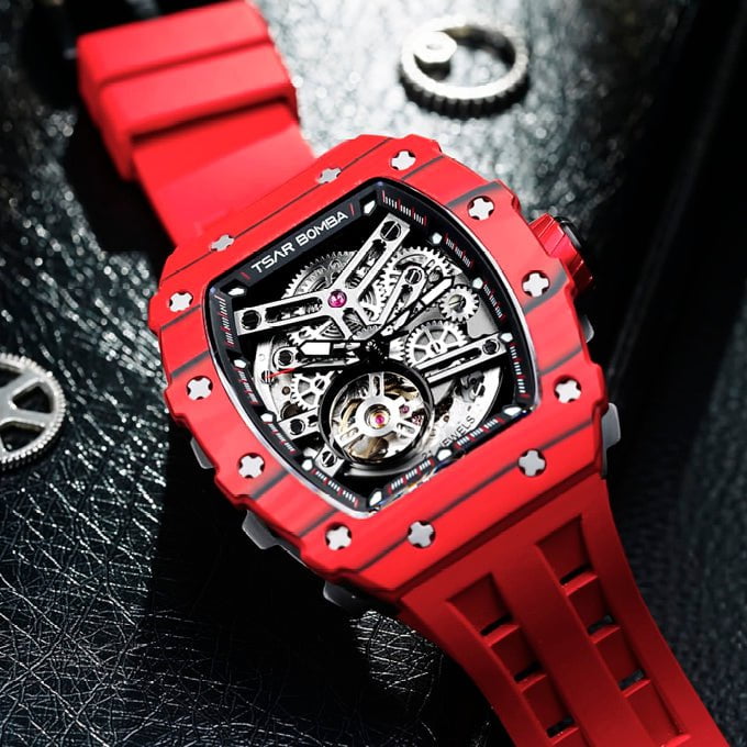 TSAR BOMBA Montre TSAR BOMBA Homme Elemental Automatique TB8208CF37