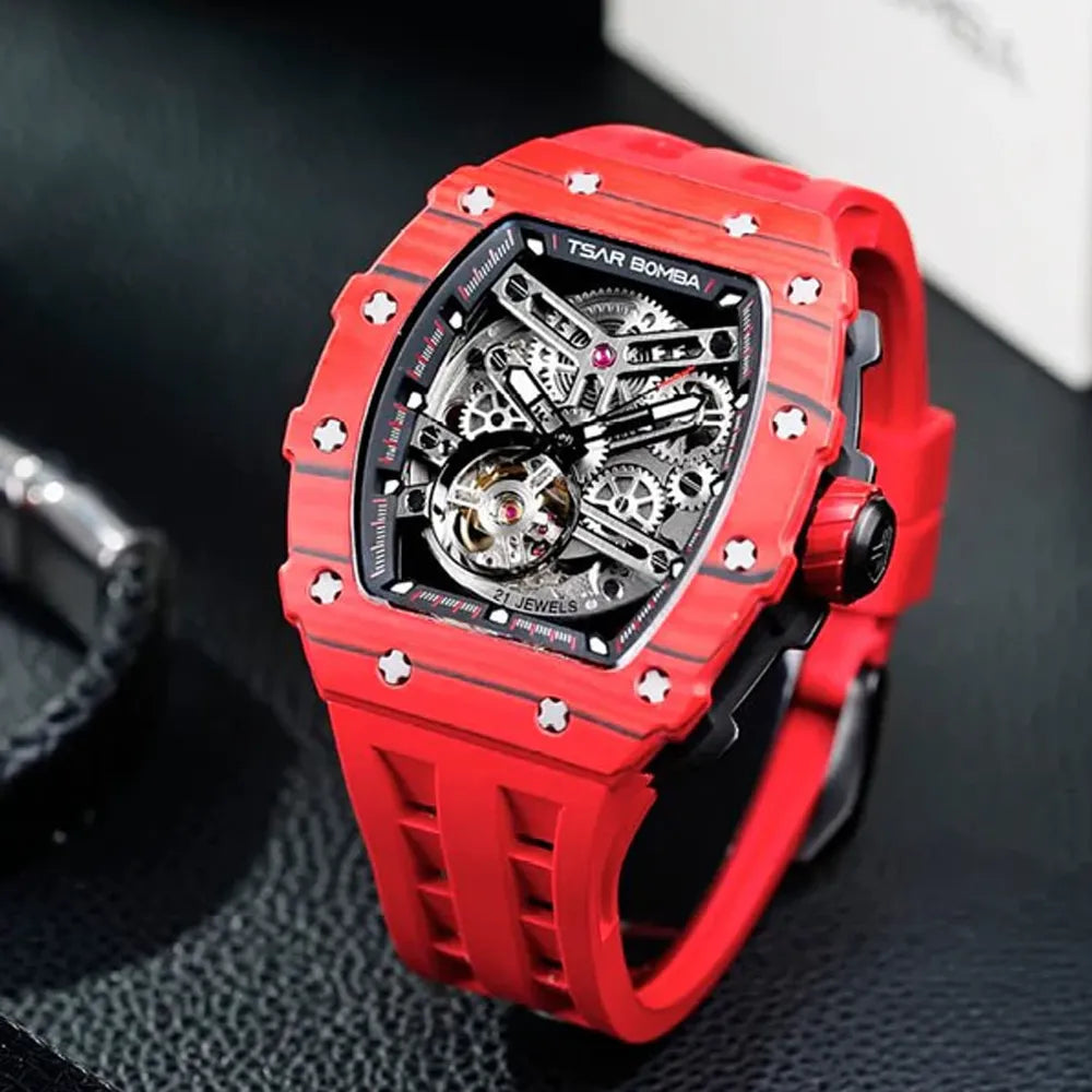 TSAR BOMBA Montre TSAR BOMBA Homme Elemental Automatique TB8208CF37