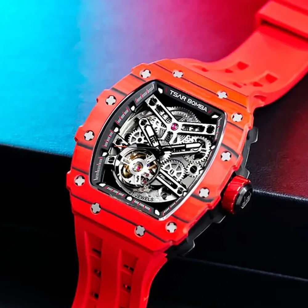 TSAR BOMBA Montre TSAR BOMBA Homme Elemental Automatique TB8208CF37