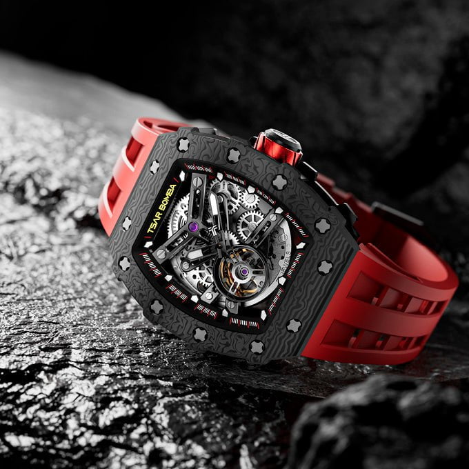 TSAR BOMBA Montre TSAR BOMBA Homme Elemental Automatique TB8208CF39