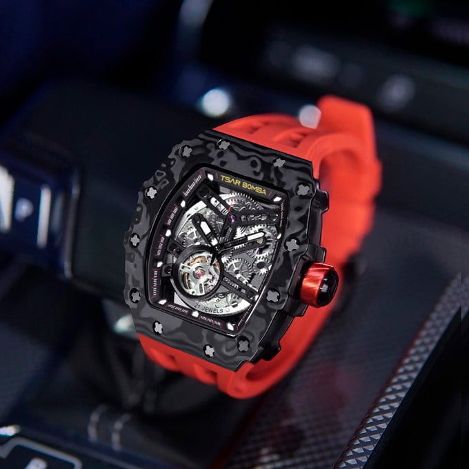 TSAR BOMBA Montre TSAR BOMBA Homme Elemental Automatique TB8208CF39