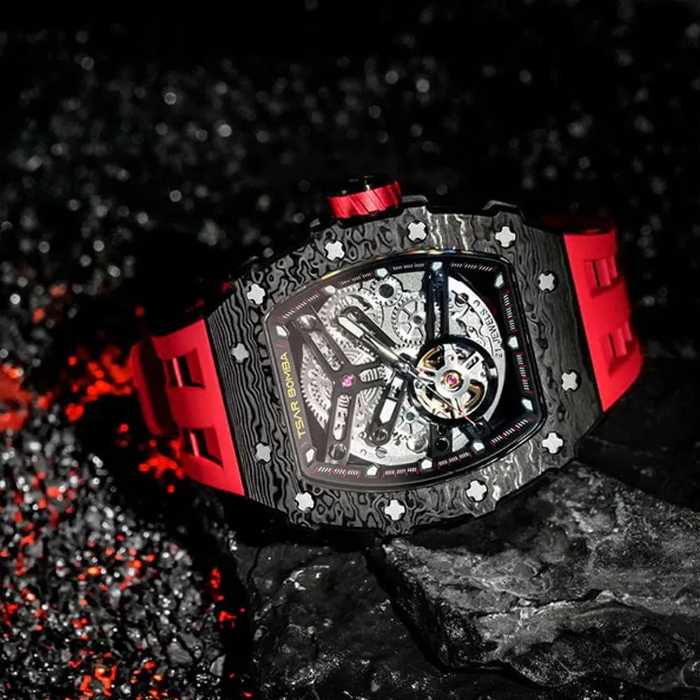 TSAR BOMBA Montre TSAR BOMBA Homme Elemental Automatique TB8208CF39