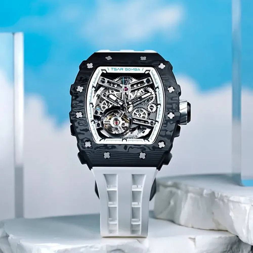 TSAR BOMBA Montre TSAR BOMBA Homme Elemental Automatique TB8208CF40