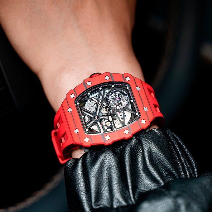 TSAR BOMBA Montre TSAR BOMBA Homme Elemental Automatique TB8209CF07