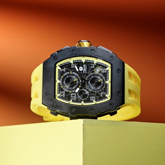 TSAR BOMBA Montre TSAR BOMBA Homme Elemental Chronographe TB8204Q07