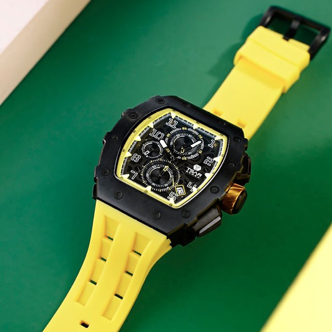 TSAR BOMBA Montre TSAR BOMBA Homme Elemental Chronographe TB8204Q07