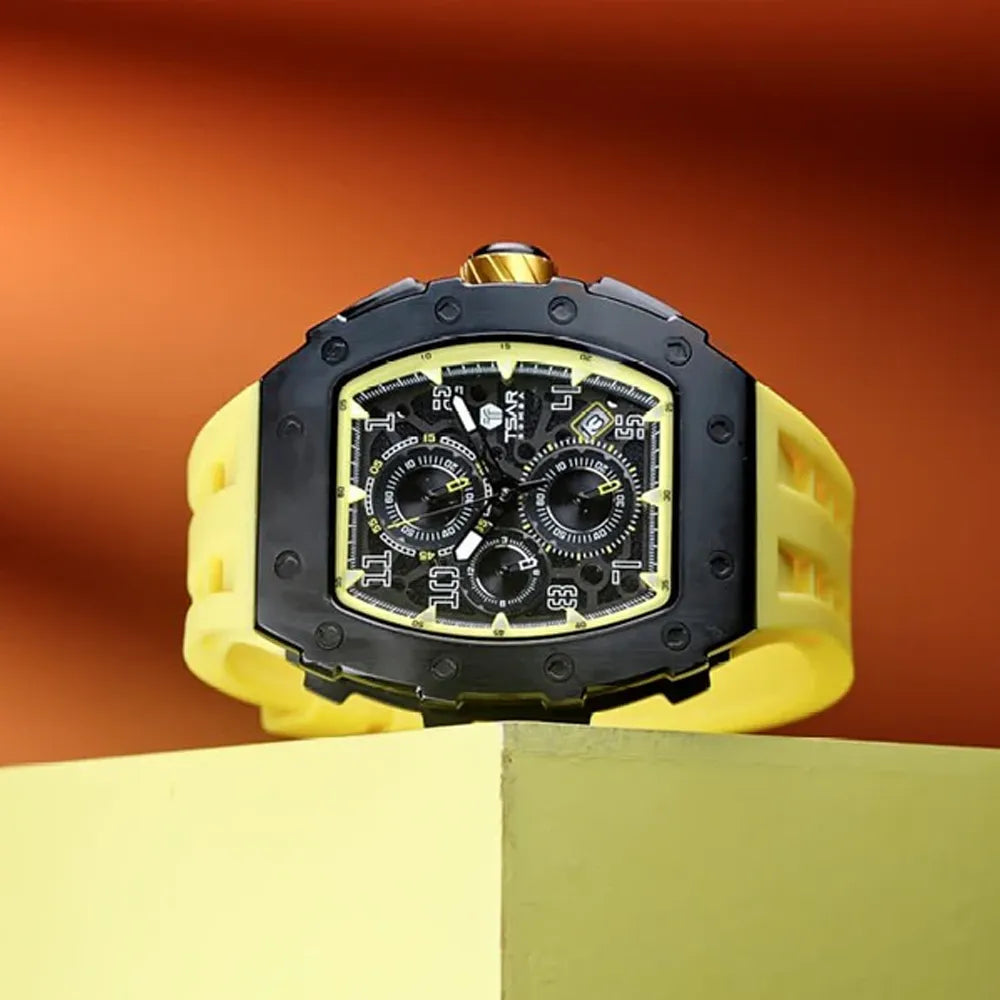 TSAR BOMBA Montre TSAR BOMBA Homme Elemental Chronographe TB8204Q07