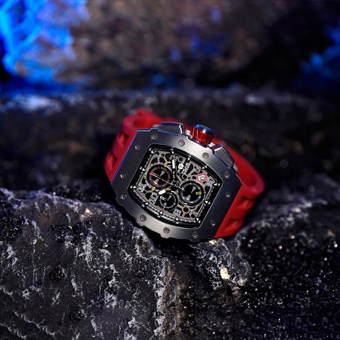 TSAR BOMBA Montre TSAR BOMBA Homme Elemental Chronographe TB8204Q33