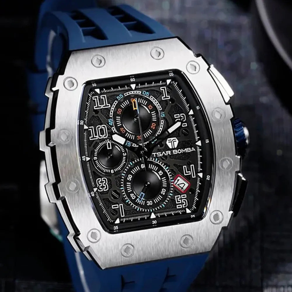TSAR BOMBA Montre TSAR BOMBA Homme Elemental Chronographe TB8204Q34