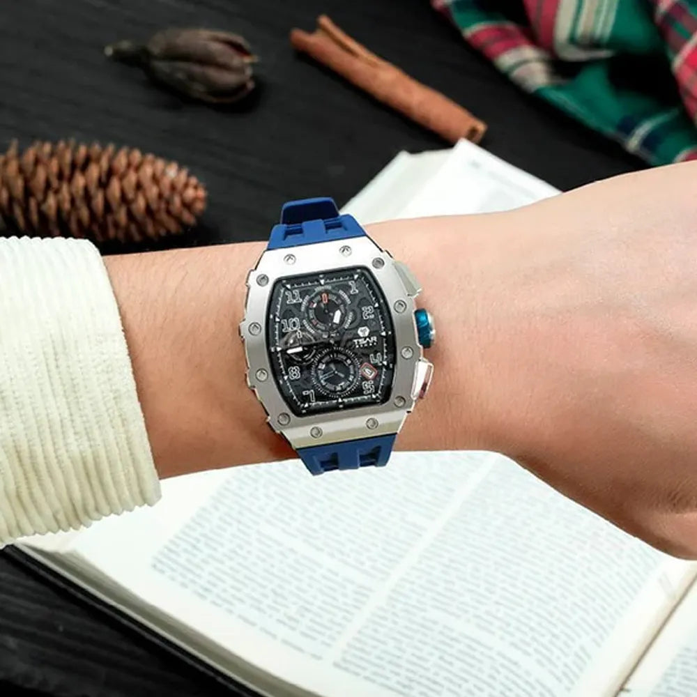 TSAR BOMBA Montre TSAR BOMBA Homme Elemental Chronographe TB8204Q34