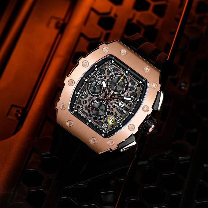 TSAR BOMBA Montre TSAR BOMBA Homme Elemental Chronographe TB8204Q35