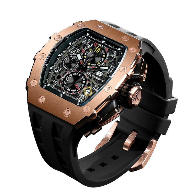 TSAR BOMBA Montre TSAR BOMBA Homme Elemental Chronographe TB8204Q35