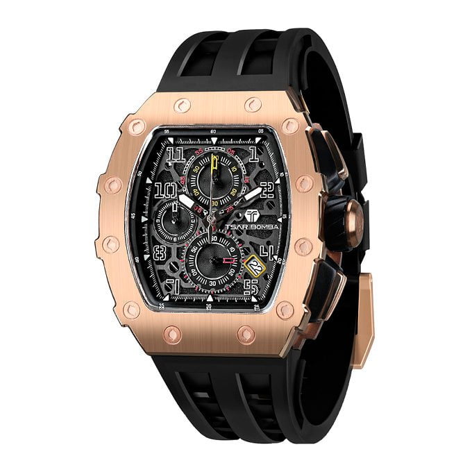 TSAR BOMBA Montre TSAR BOMBA Homme Elemental Chronographe TB8204Q35