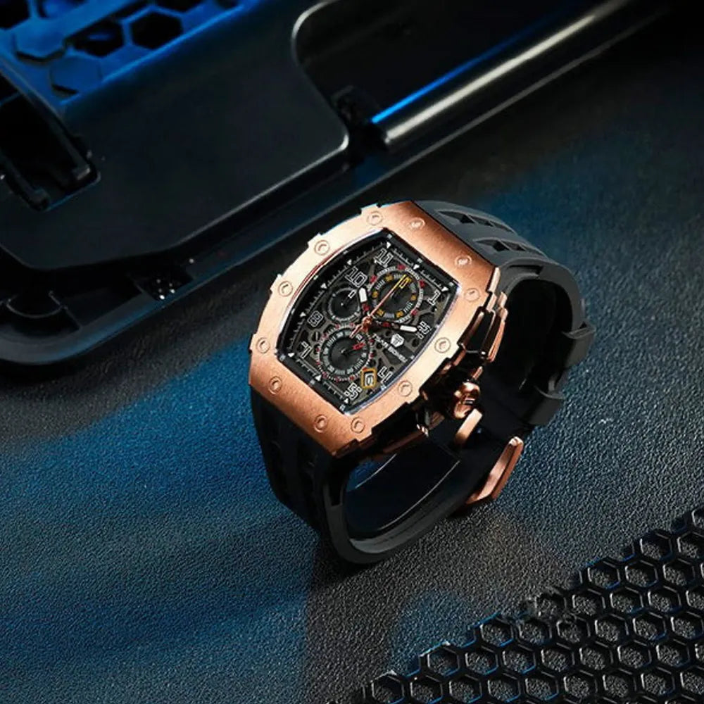 TSAR BOMBA Montre TSAR BOMBA Homme Elemental Chronographe TB8204Q35