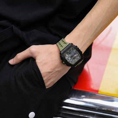 TSAR BOMBA Montre TSAR BOMBA Homme Elemental Chronographe TB8204Q38
