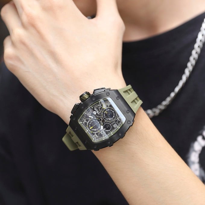 TSAR BOMBA Montre TSAR BOMBA Homme Elemental Chronographe TB8204Q38