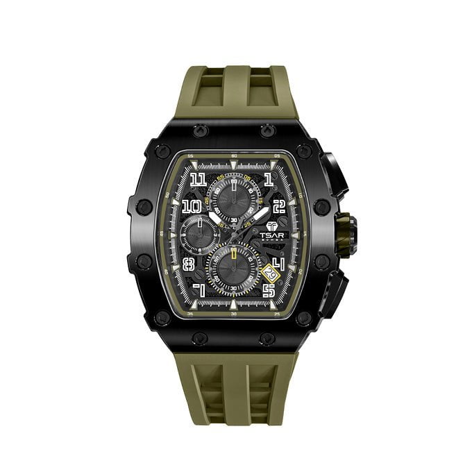 TSAR BOMBA Montre TSAR BOMBA Homme Elemental Chronographe TB8204Q38