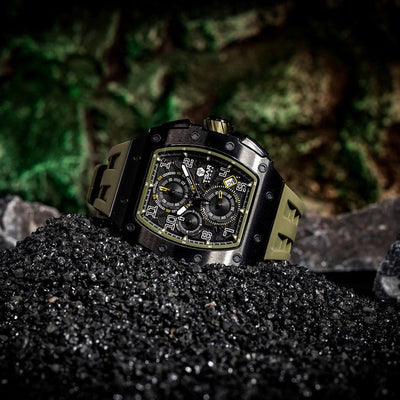 TSAR BOMBA Montre TSAR BOMBA Homme Elemental Chronographe TB8204Q38