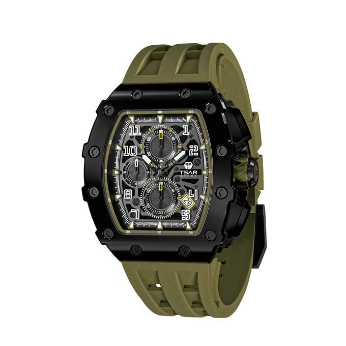 TSAR BOMBA Montre TSAR BOMBA Homme Elemental Chronographe TB8204Q38