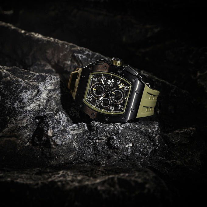 TSAR BOMBA Montre TSAR BOMBA Homme Elemental Chronographe TB8204Q38