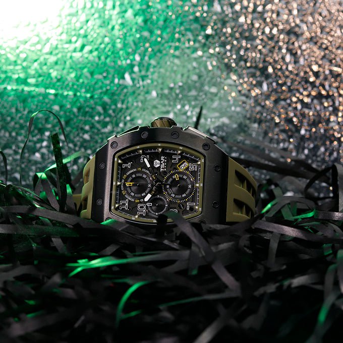 TSAR BOMBA Montre TSAR BOMBA Homme Elemental Chronographe TB8204Q38