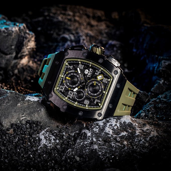 TSAR BOMBA Montre TSAR BOMBA Homme Elemental Chronographe TB8204Q38