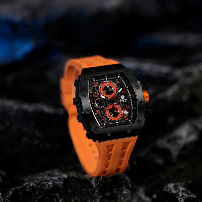 TSAR BOMBA Montre TSAR BOMBA Homme Elemental Chronographe TB8204Q39