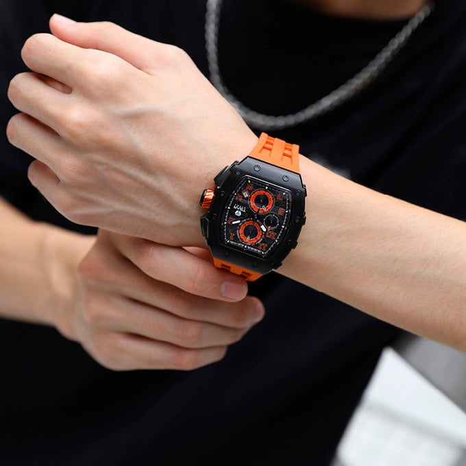 TSAR BOMBA Montre TSAR BOMBA Homme Elemental Chronographe TB8204Q39