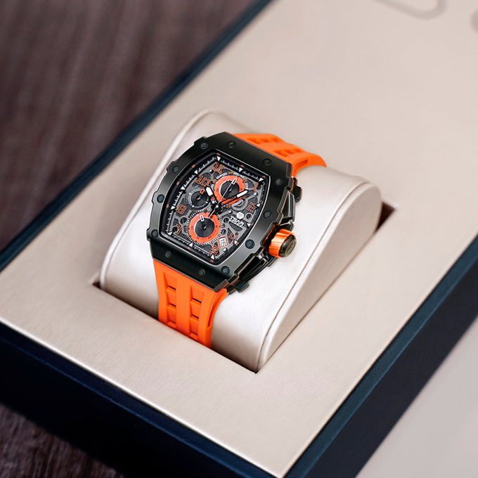 TSAR BOMBA Montre TSAR BOMBA Homme Elemental Chronographe TB8204Q39