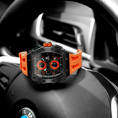 TSAR BOMBA Montre TSAR BOMBA Homme Elemental Chronographe TB8204Q39