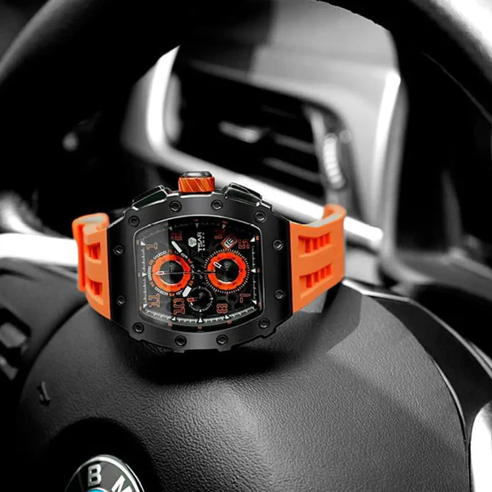 TSAR BOMBA Montre TSAR BOMBA Homme Elemental Chronographe TB8204Q39