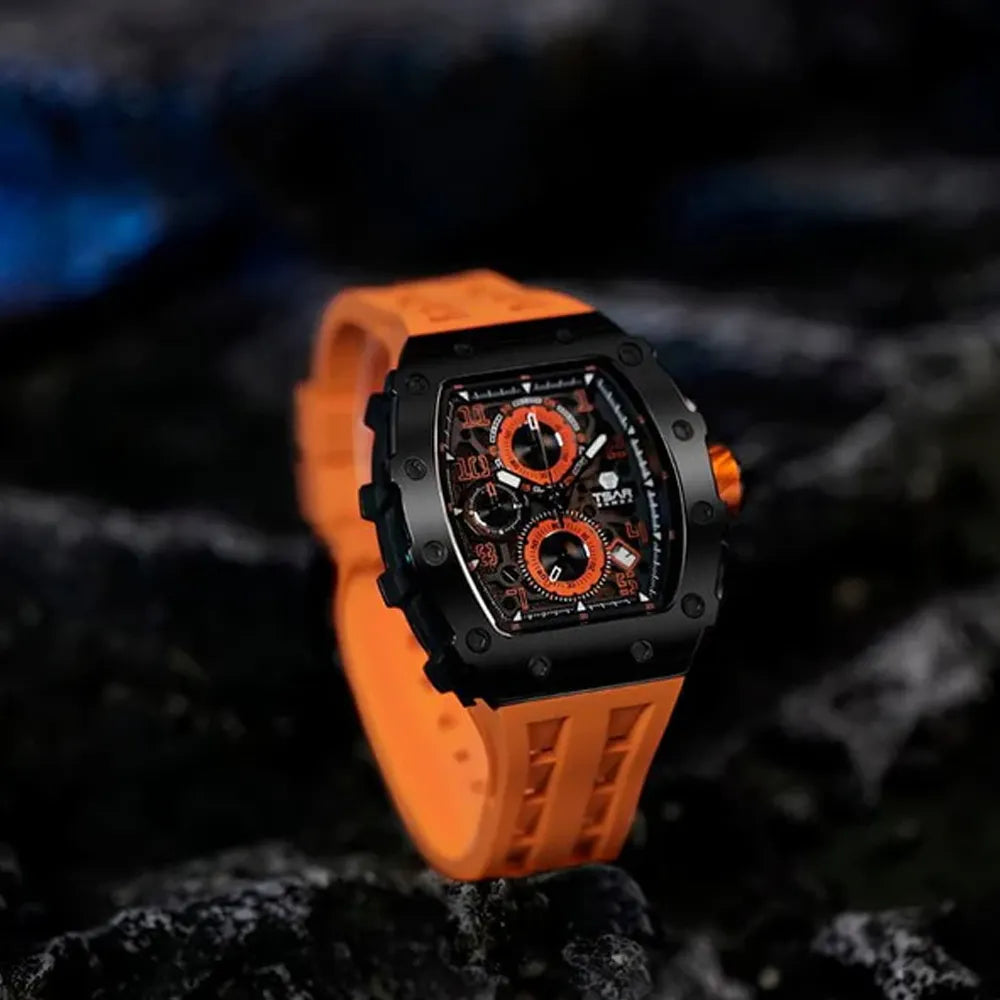 TSAR BOMBA Montre TSAR BOMBA Homme Elemental Chronographe TB8204Q39