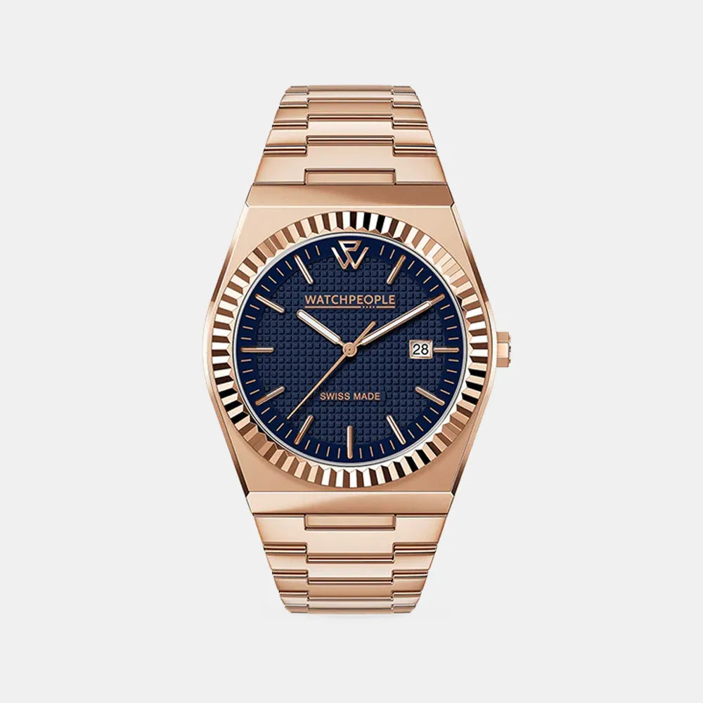 WATCH PEOPLE Montre WATCH PEOPLE Femme WP1 en Acier Rose Doré 701200