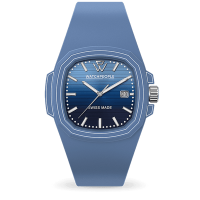 WATCH PEOPLE Montre WATCH PEOPLE Homme WP4 en Silicone Bleu 700349